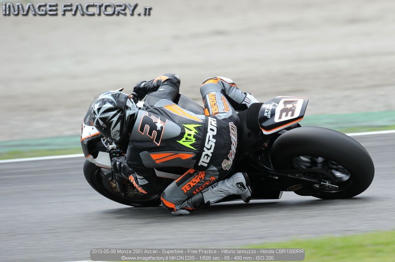 2010-05-08 Monza 2561 Ascari - Superbike - Free Practice - Vittorio Iannuzzo - Honda CBR1000RR.jpg